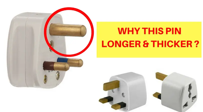 WHY THIS PIN LONGER & THICKERIN 3 PLUG PIN !!
