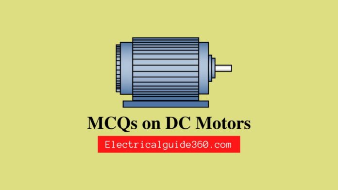 MCQs on DC Generator